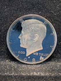 1984-S Kennedy Half Dollar, Beautiful Proof