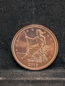 One Ounce .999 Fine Copper Zombucks "Currency of the Apocalypse"
