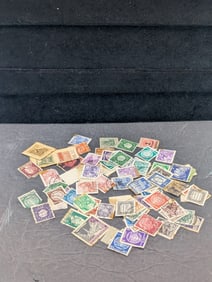 Used German Stamp Lot, Very Average Condition Beginner's Lot