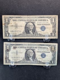 1957-B & 1957-A $1 "Silver" Certificates