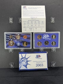 2003-S US Proof Set in OGP w/ COA 10 Coins