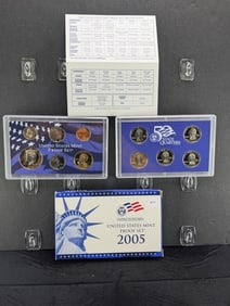 2005-S US Proof Set in OGP w/ COA 11 Coins