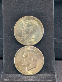 1976-D Type I and II Bicentennial Eisenhower Dollars