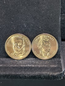 2008-P Adams & Monroe Presidential UNC. Dollars