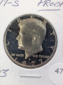 1977-S Proof Kennedy Half Dollar