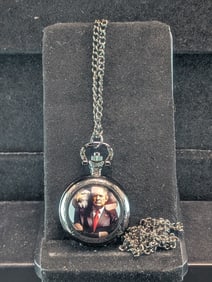 Trump Pocket Watch (47th President), New, Works Perfect!