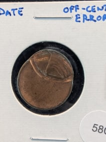 No Date (60% Off Center) Lincoln Penny