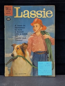 Lassie (1961-15c, Amazing Ads, Great Condition-Rare) Comic Book, Few Printed, 64 Years Old!