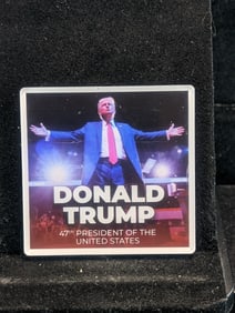 Trump Magnet (Perfect For the Fridge/Filing Cabinet/Tool Box, Etc.) 47th President!