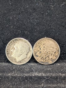 1956 P&D Silver Roosevelt Dimes