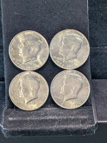 1976 P&D, 1977-P, & 1979-P Kennedy Half Dollars
