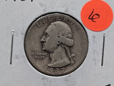 1937 Washington Quarter
