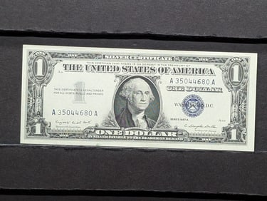 Crisp 1957-A BU One Dollar Silver Certificate