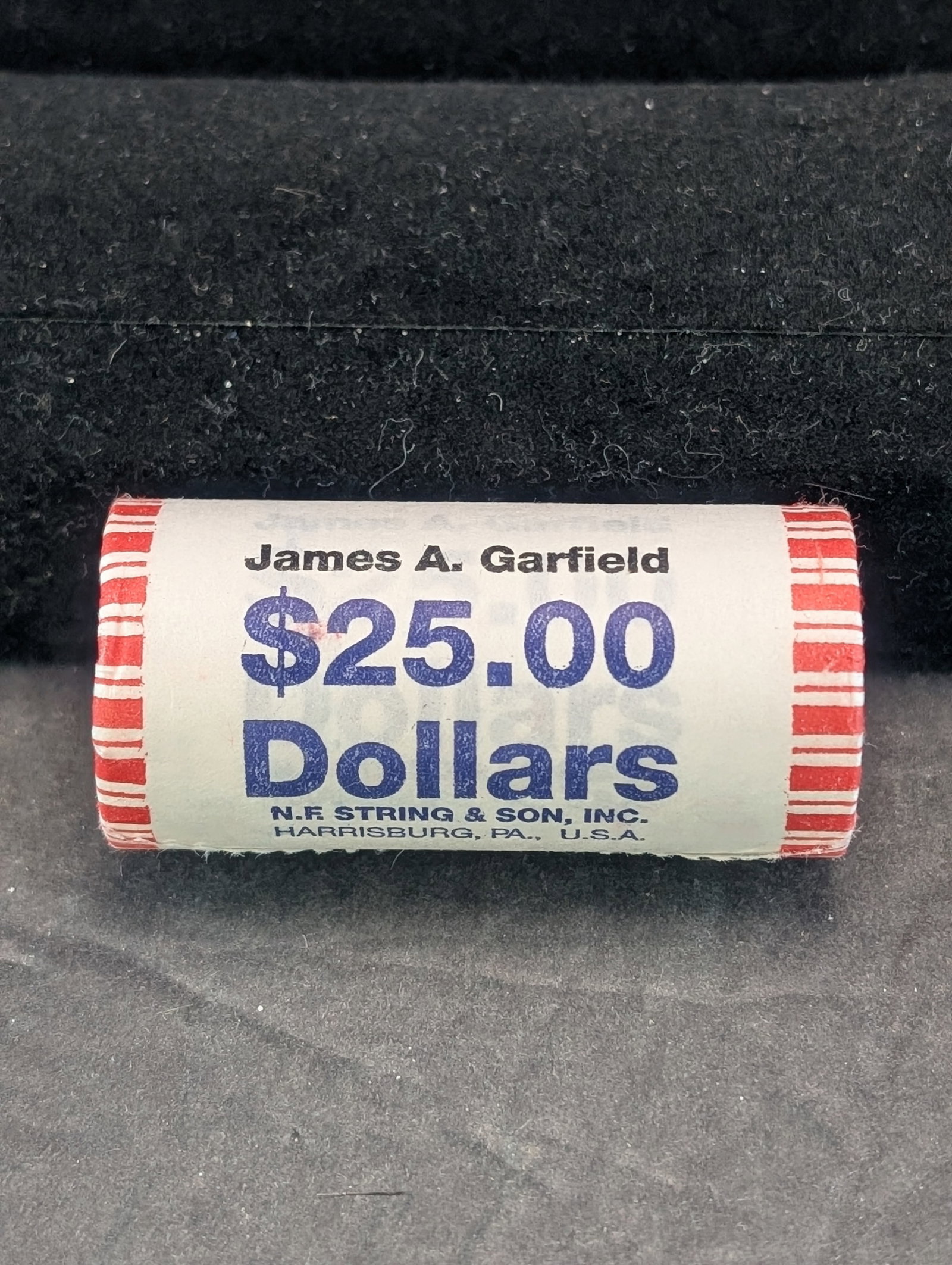 $25 Unopened Roll Of 2011 James Garfield Presidential Dollars: $25 Unopened Roll Of 2011 James Garfield Presidential Dollars