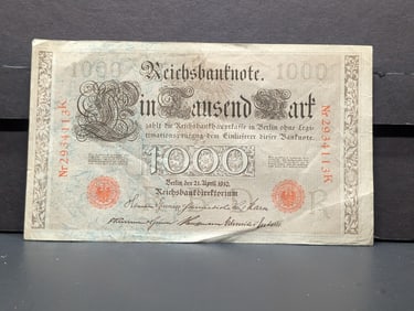 Germany, 1910, 1000 Reichsbanknote