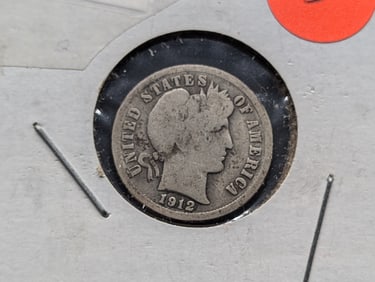 1912 Barber Dime