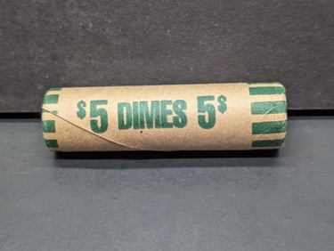 Original Mint Wrapped Roll 2013-D BU Roosevelt Dimes