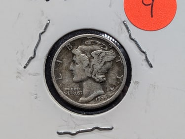 1927-S Mercury Dime