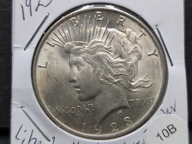 1923 Silver Peace Dollar