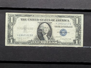 1935-G $1 Silver Certificate Star Note