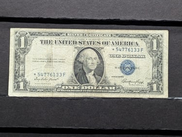 1935-E $1 Silver Certificate Star Note