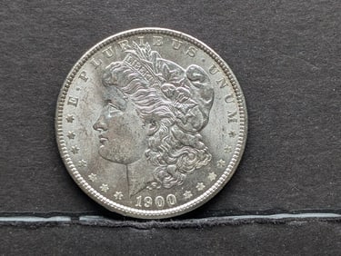 1900 Morgan Silver Dollar BU