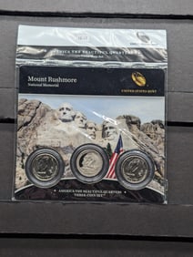 2013 P,D&S 3 Coin Set of America the Beautiful National Parks Quarters still Mint Sealed. Mount