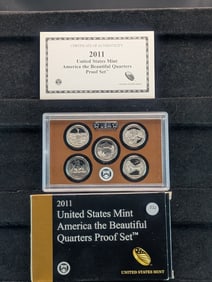 2011-S U.S. Mint America The Beautiful Quarters Proof Set
