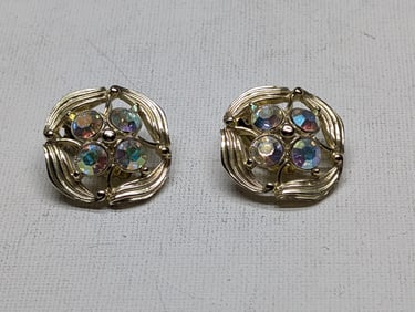 (2) Pair Unique Vintage Clip-on Earrings
