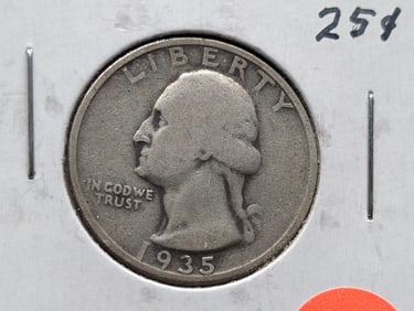 1935 Washington Quarter