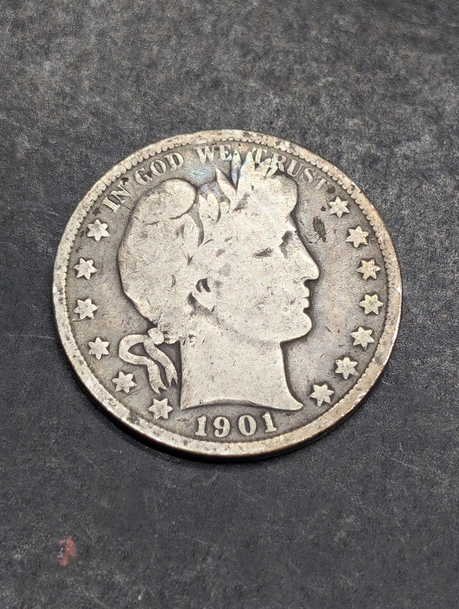 1901 Barber Half Dollar (1 of 2)