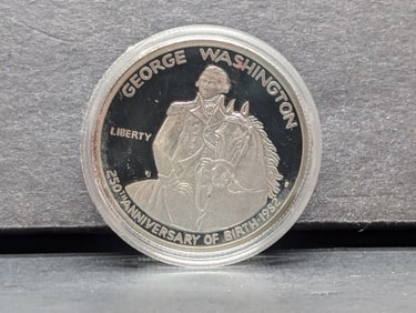 1982-S Silver George Washington Commemorative Half Dollar US Mint