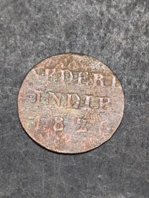 1826 1/4S, Nederland Indie Coin, 199 Years old!