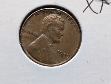 1949-D Lincoln Wheat Cent XF