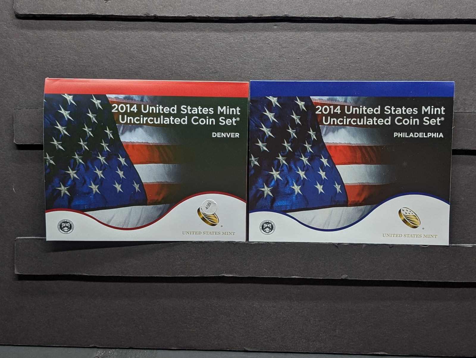 2014 US Mint Uncirculated Coin Set P and D Mint Marks (1 of 5)