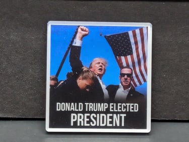 Trump Magnet (Perfect For the Fridge/Filing Cabinet/Tool Box, Etc) 47th President!