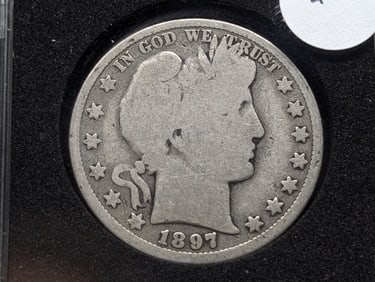 1897 Barber Half Dollar