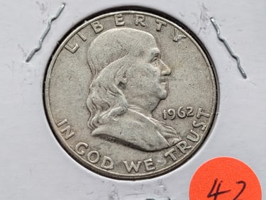 1962-D Franklin Half Dollar