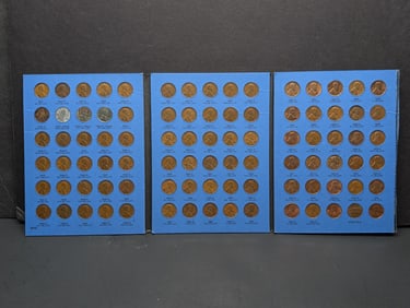 Whitman Lincoln Cent Folder Complete from 1941-1974