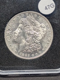1882-S Morgan Silver Dollar. SUPER High Grade. Lustrous