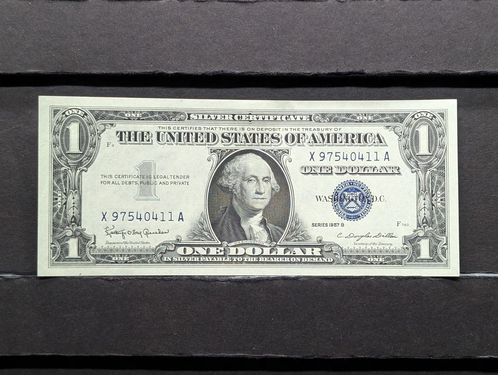 1957-B $1 Silver Certificate Note (1 of 3)