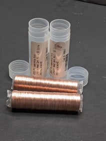 (2) 2010 - P Rolls Uncirculated Lincoln Cents Unc. 60