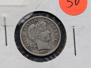 1911 Barber Dime