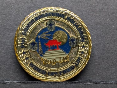USAF 51st Communications Squadron Challenge Coin