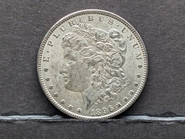 1896 Morgan Silver Dollar BU