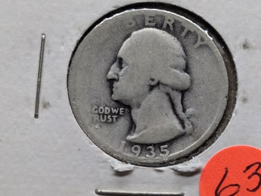 1935 Washington Quarter