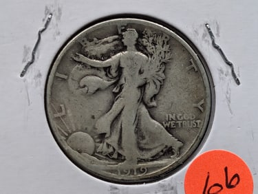 1919-S Walking Liberty Half Dollar