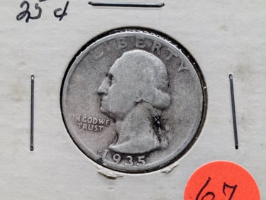 1935-S Washington Quarter