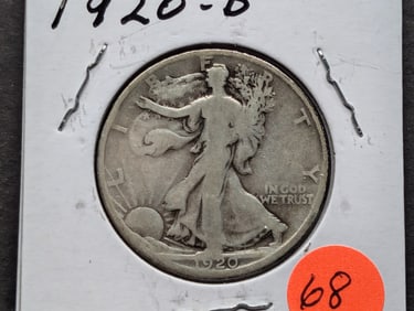 1920-D Walking Liberty Half Dollar
