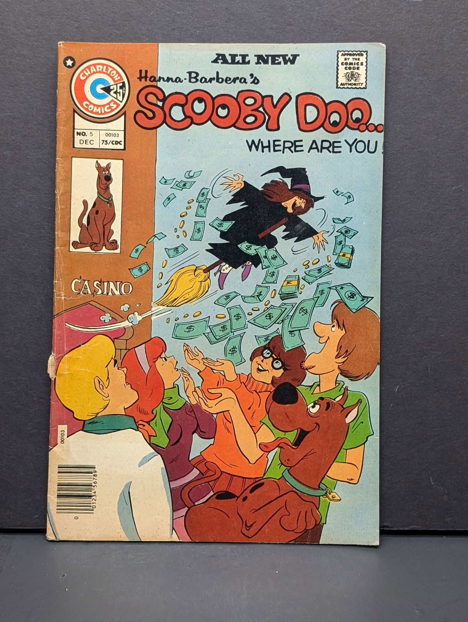 Scooby Doo-Where Are You (1975-75c Canadian, Amazing Ads, Great Condition) Hanna Barbera's, Comic (1 of 3)